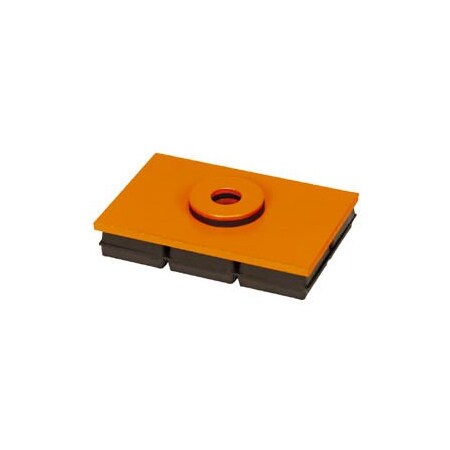 Mason Industries Mason Industries MBSW6X6 Super W Pad - Neoprene And Steel Pad With Steel Top 6" X 6" X 1" MBSW6X6